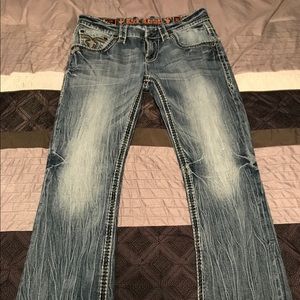 Men’s Rock Revival Jeans